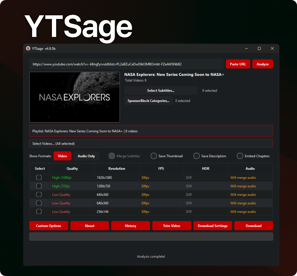 Download Playlist
